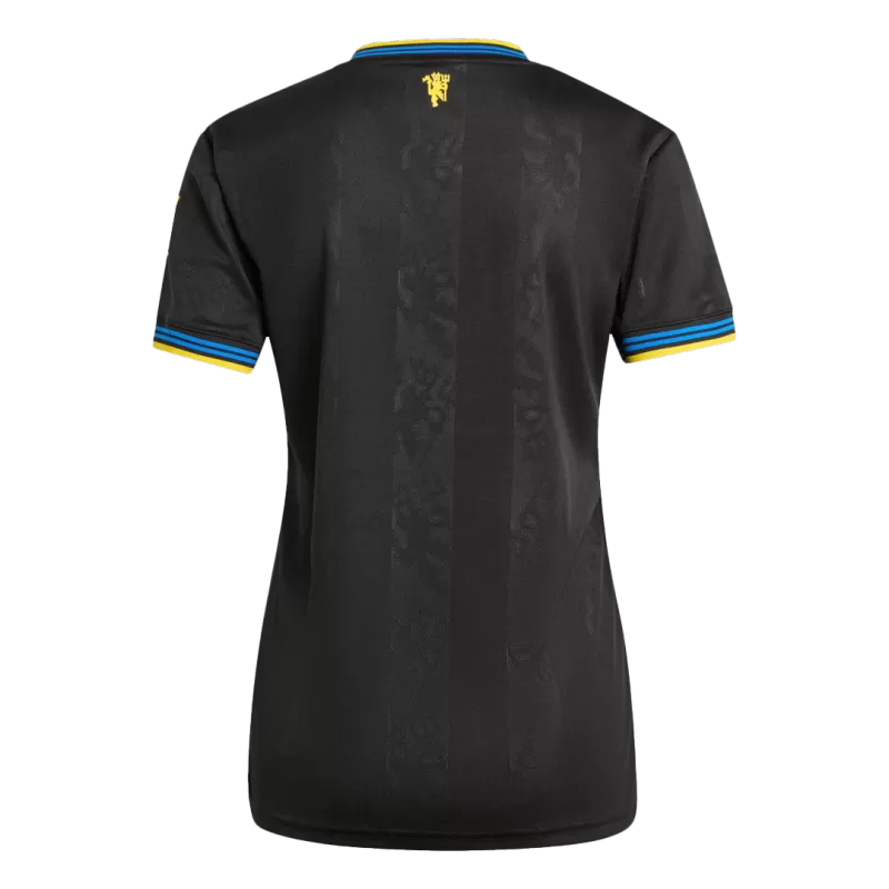 Manchester United Third 2025/26 Jersey Black Women's