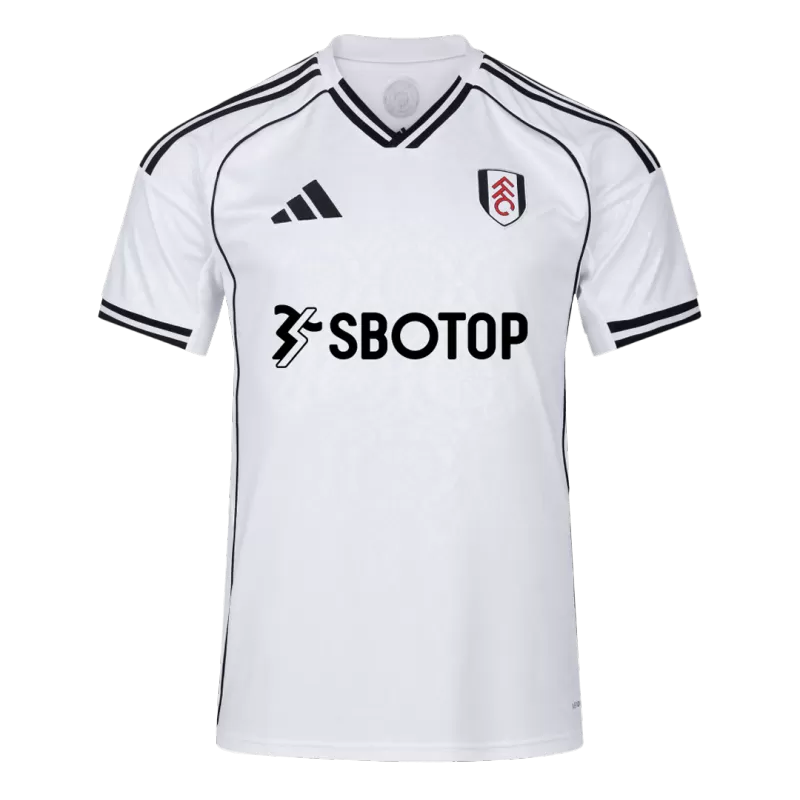 Fulham Home 2025/26 Jersey White Men's