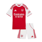 Arsenal Home 2025/26 Kit Red Kids