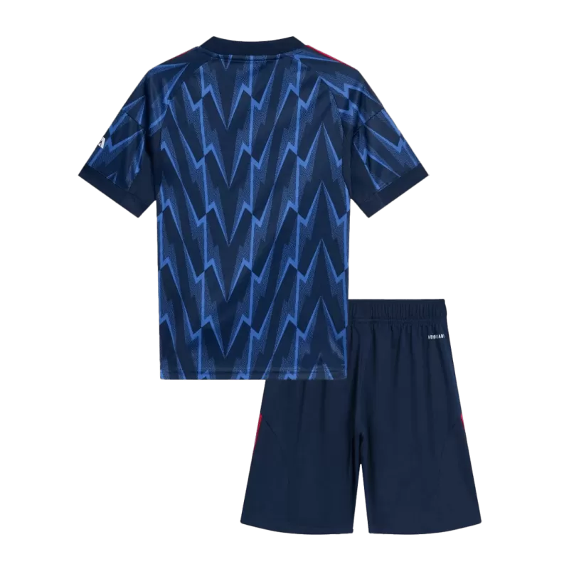Arsenal Away 2025/26 Kit Blue Kids