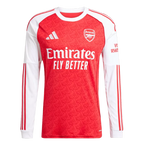 Arsenal Home 2025/26 Long Sleeve Jersey Red Men's
