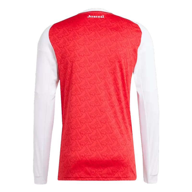 Arsenal Home 2025/26 Long Sleeve Jersey Red Men's