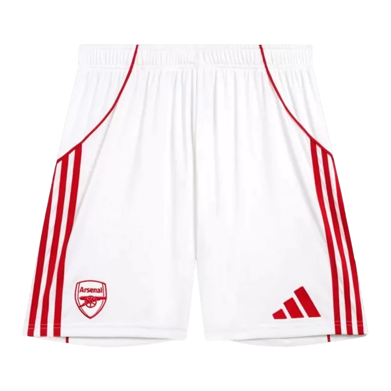 Arsenal Home 2025/26 Shorts White Men's