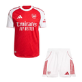 Arsenal Home 2025/26 Player's Version Kit Red Men's