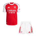 Arsenal Home 2025/26 Player's Version Kit Red Men's