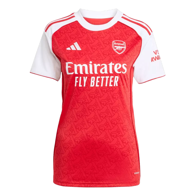 Arsenal Home 2025/26 Jersey Red Women's
