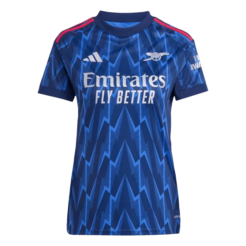 Arsenal Away 2025/26 Jersey Blue Women's