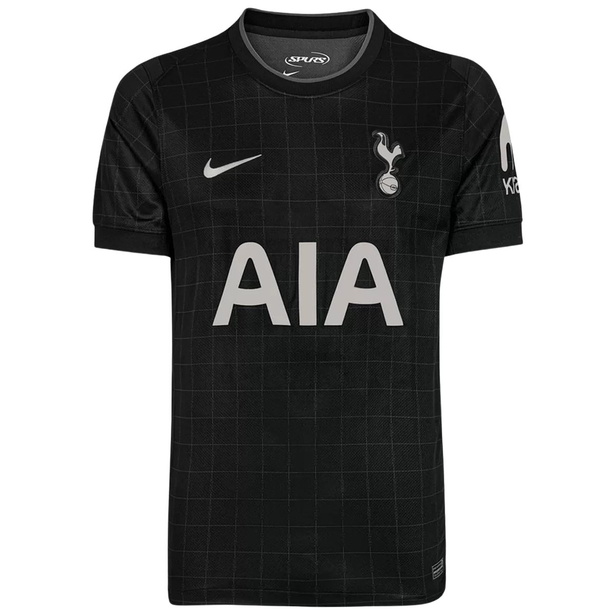 Tottenham Away 2025/26 Jersey Black Men's