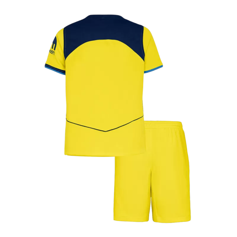 Tottenham Third 2025/26 Kit Yellow Kids