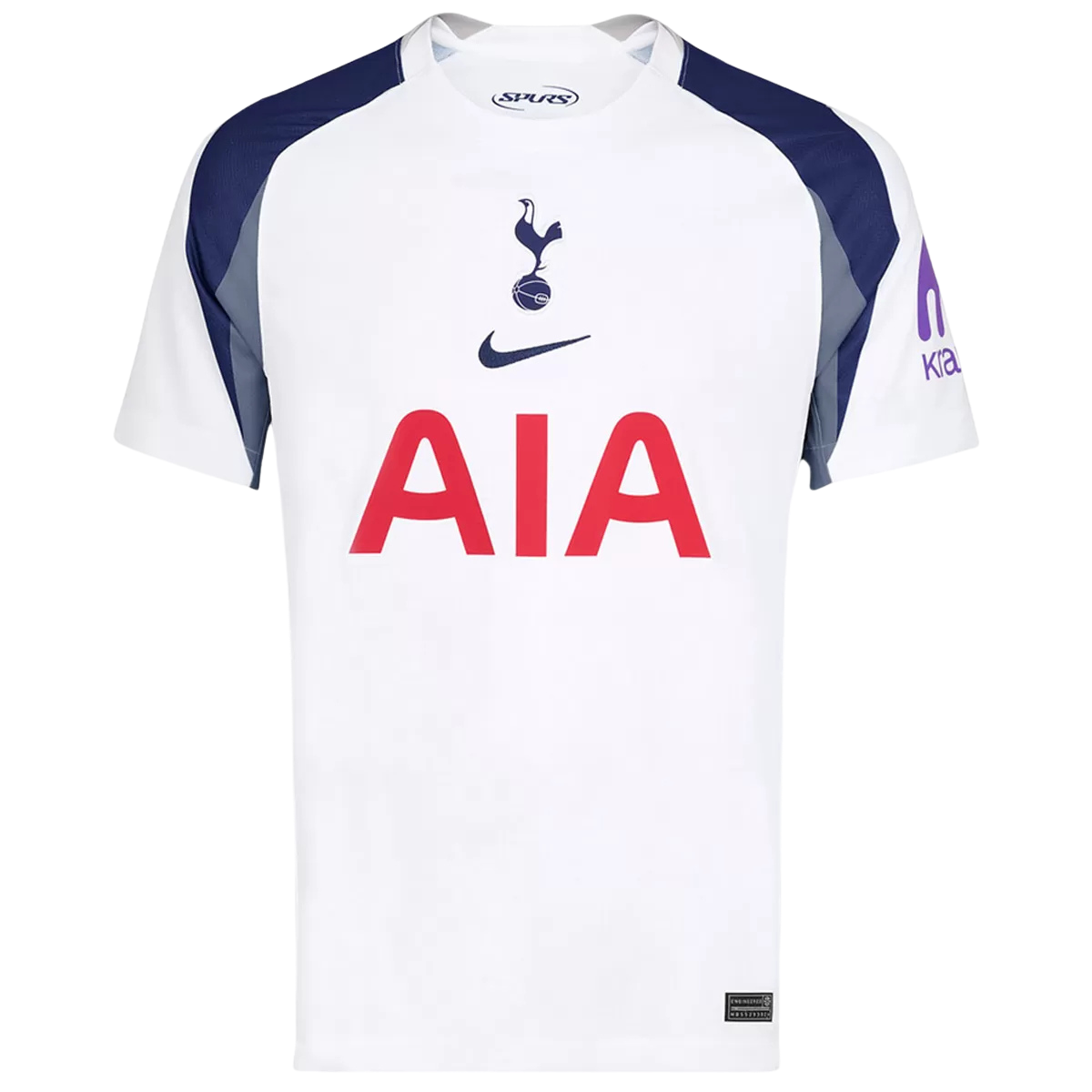Tottenham Home 2025/26 Jersey White Men's