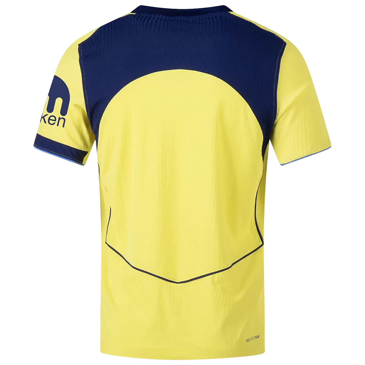 Tottenham Third 2025/26 Jersey Player's Version Yellow Men's