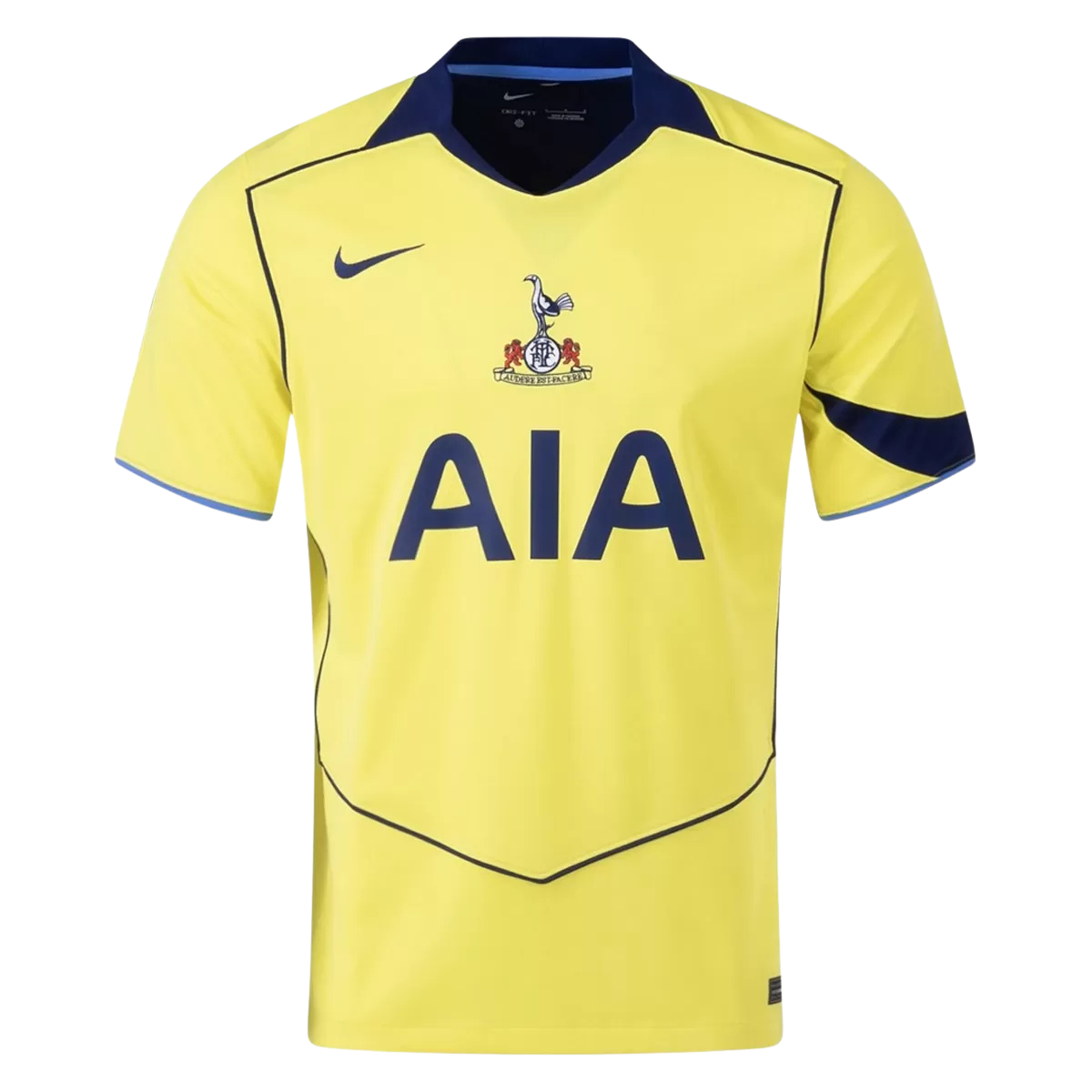 Tottenham Third 2025/26 Jersey Yellow Men's