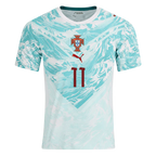 Portugal JOAO FELIX #11 Away World Cup 2026 Jersey White & Blue Men's