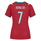 Portugal RONALDO #7 Home World Cup 2026 Jersey Red Women's