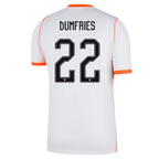 Netherlands DUMFRIES #22 Away World Cup 2026 Jersey White Men's