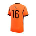 Netherlands TIL #16 Home World Cup 2026 Jersey Orange Men's
