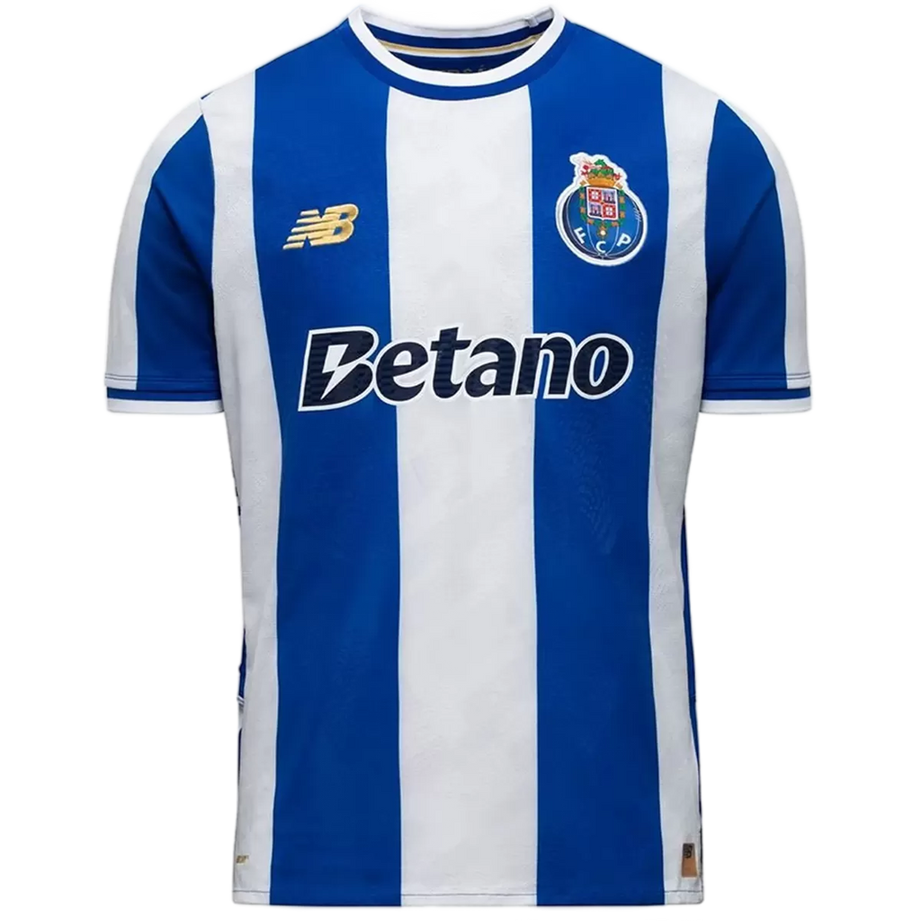 Porto 2025/26 Jersey Player's Version White & Blue Men's