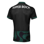 Sporting CP Away 2025/26 Jersey Green & Black Men's
