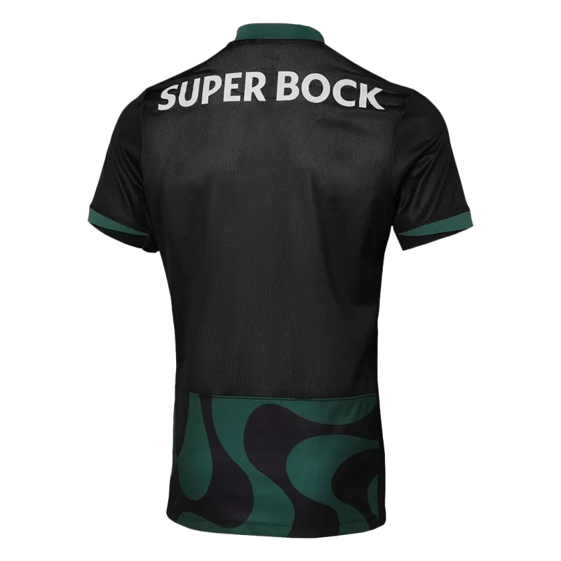 Sporting CP Away 2025/26 Jersey Green & Black Men's