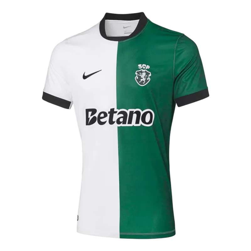 Sporting CP Away 2025/26 Jersey Green & White Men's