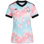 Belgium Away World Cup 2026 Jersey Pink & Blue Women's