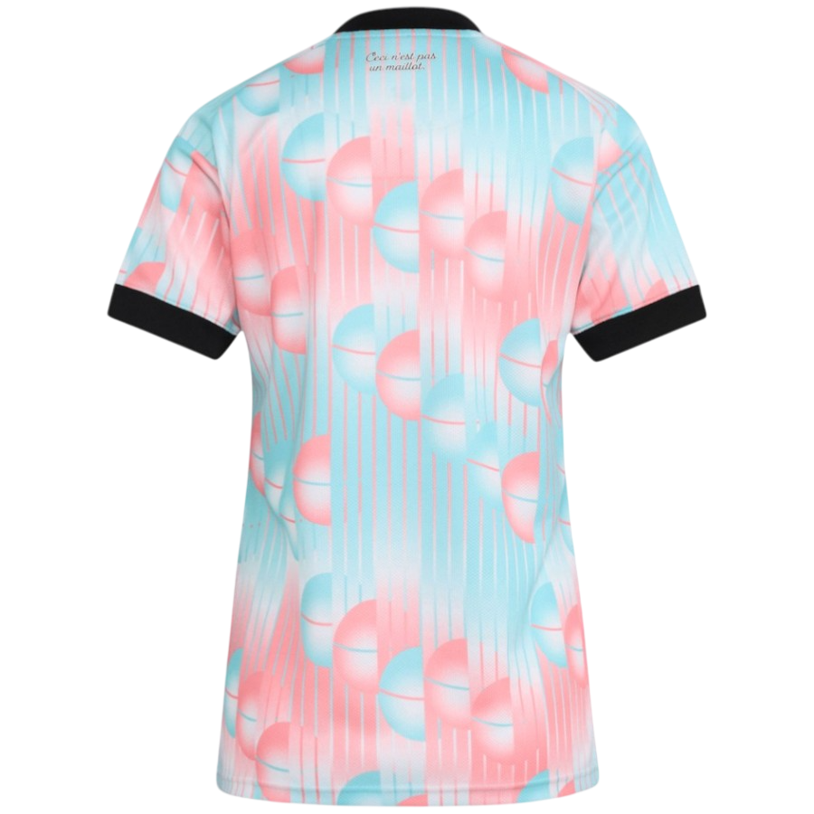 Belgium Away World Cup 2026 Jersey Pink & Blue Women's