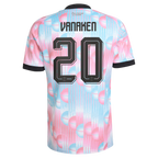 Belgium VANAKEN #20 Away World Cup 2026 Jersey Pink & Blue Men's
