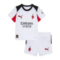 AC Milan Away 2025/26 Kit White Kids