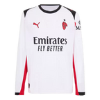 AC Milan Away 2025/26 Long Sleeve Jersey White Men's