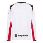 AC Milan Away 2025/26 Long Sleeve Jersey White Men's
