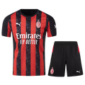 AC Milan Home 2025/26 Kit Black & Red Men's