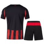 AC Milan Home 2025/26 Kit Black & Red Men's