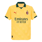 AC Milan Third 2025/26 Jersey Player's Version Yellow Men's