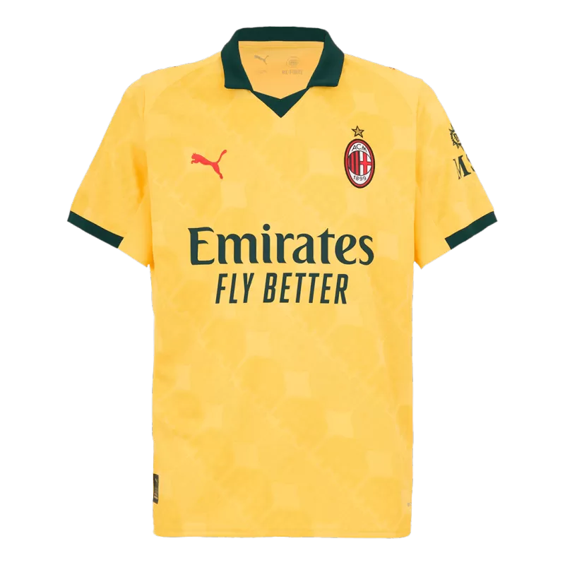 AC Milan Third 2025/26 Jersey Yellow Men's