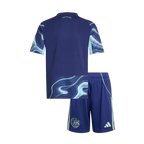 Ajax Away 2025/26 Kit Navy Blue Kids