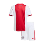 Ajax Home 2025/26 Kit White & Red Kids
