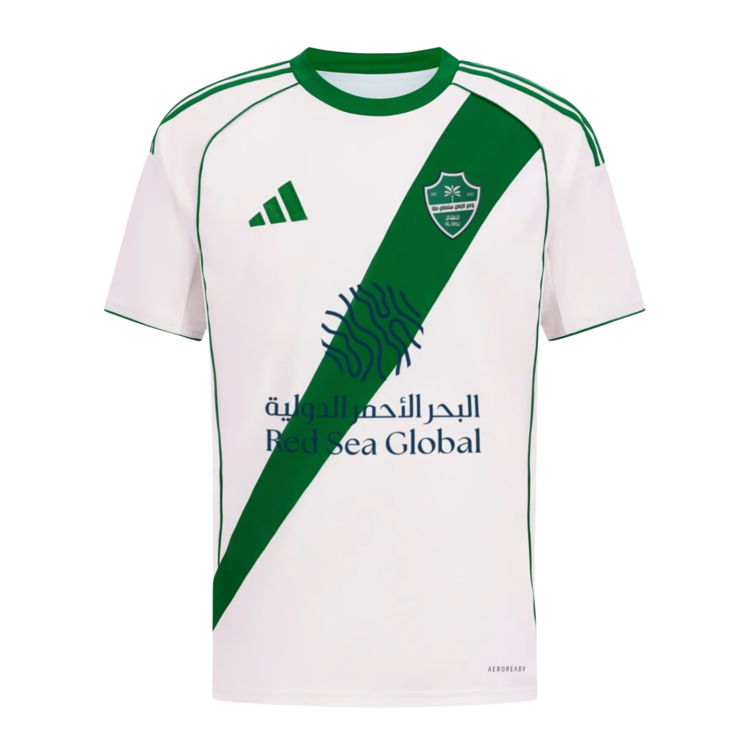 Al Ahli Away 2025/26 Jersey White Men's