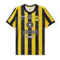 Al Ittihad Home 2025/26 Jersey Black & Yellow Men's