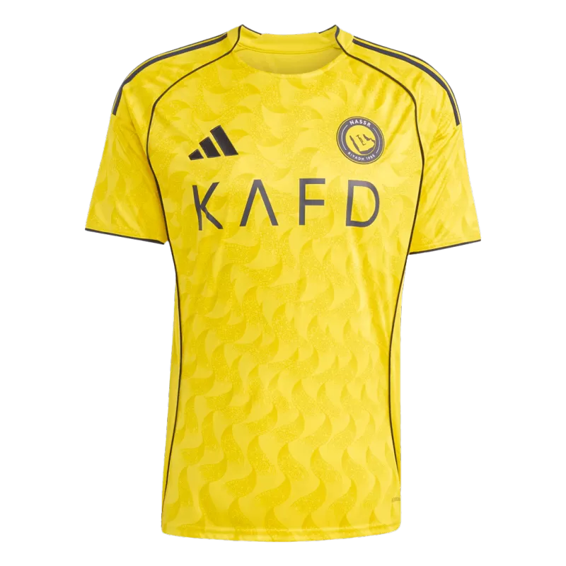 Al Nassr Home 2025/26 Jersey Yellow Men's