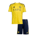 Al Nassr Home 2025/26 Kit Yellow Kids