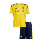 Al Nassr Home 2025/26 Kit Yellow Kids