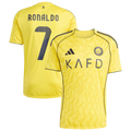 Al Nassr RONALDO #7 Home 2025/26 Jersey Yellow Men's