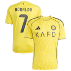 Al Nassr RONALDO #7 Home 2025/26 Jersey Yellow Men's
