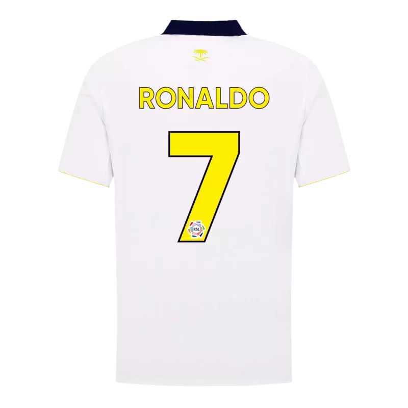 Al Nassr RONALDO #7 Third 2025/26 Jersey White Men's