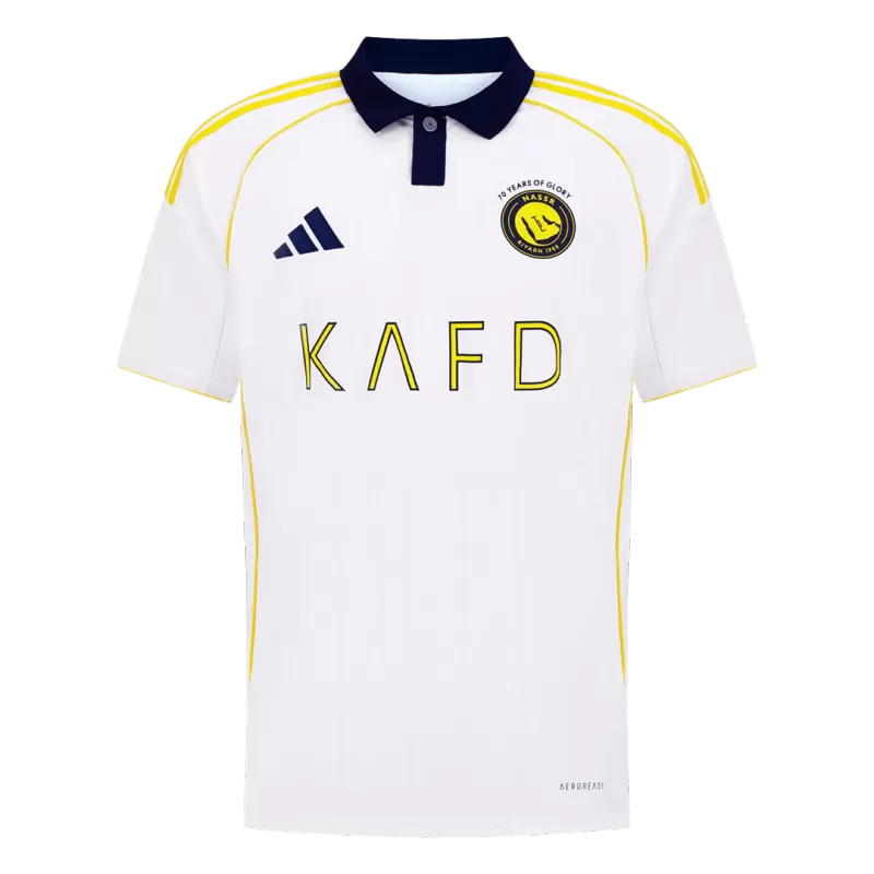 Al Nassr RONALDO #7 Third 2025/26 Jersey White Men's