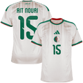 Algeria AIT NOURI #15 Home World Cup 2026 Jersey White Men's