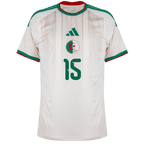 Algeria AIT NOURI #15 Home World Cup 2026 Jersey White Men's