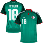 Algeria AMOURA #18 Away World Cup 2026 Jersey Green Men's