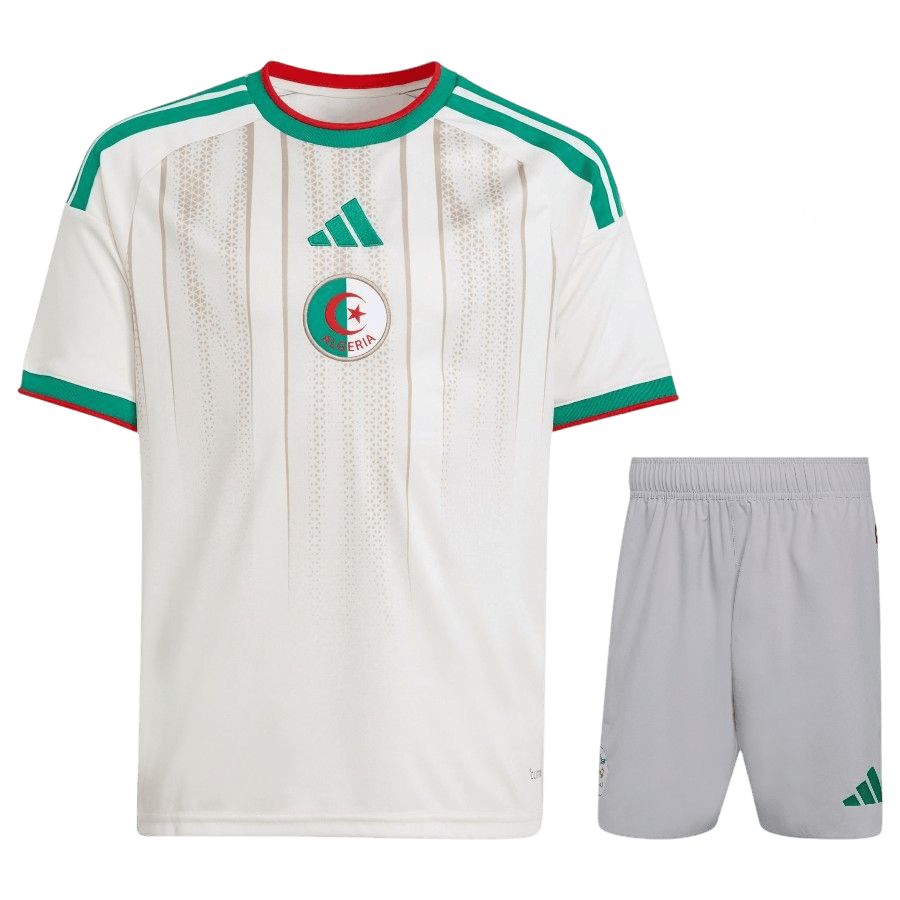 Algeria Home World Cup 2026 Kit White Kids