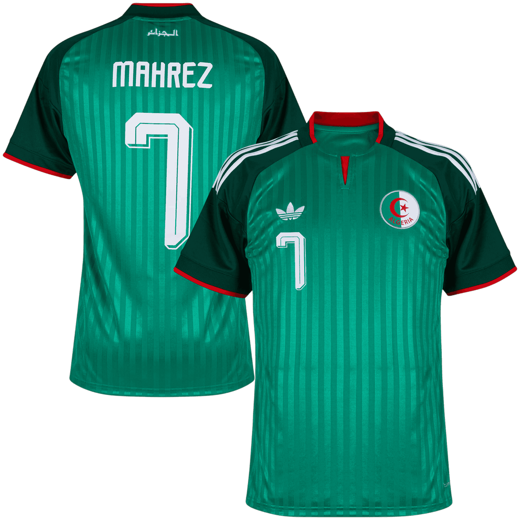 Algeria MAHREZ #7 Away World Cup 2026 Jersey Green Men's